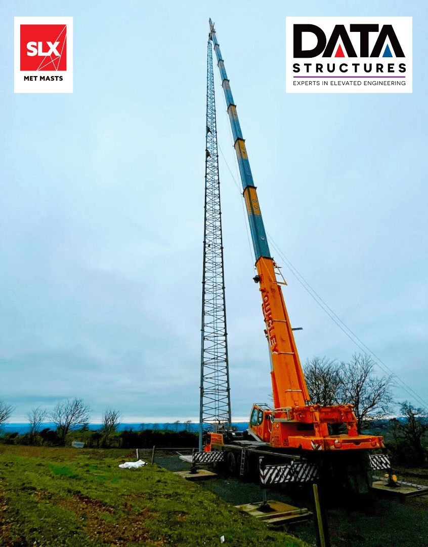 Our first tower installation of the year